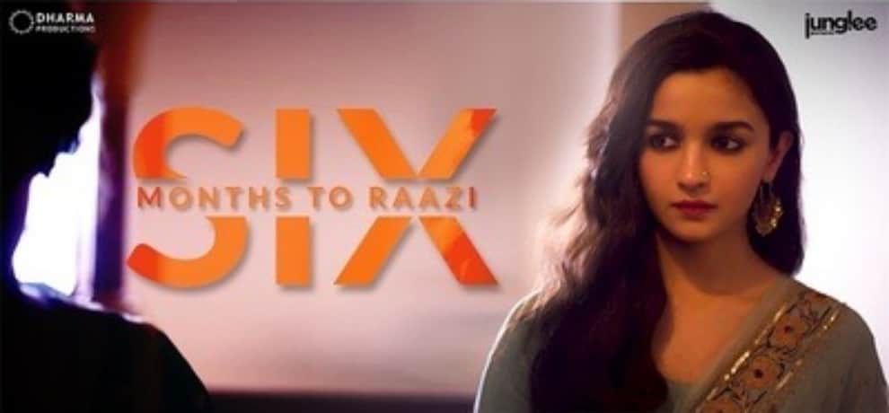 alia bhatt starrer raazi will release in 6 month