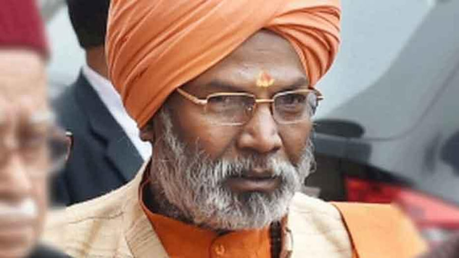 Sakshi Maharaj felicitated Bhansali on Padmavati film