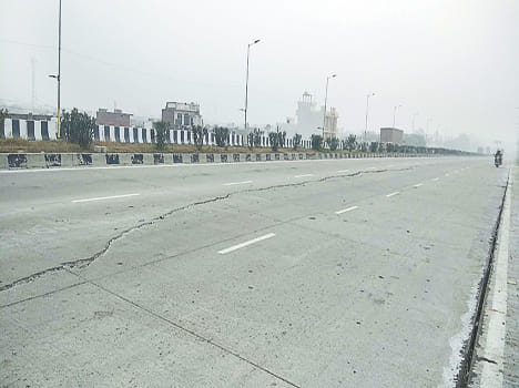 Due to fog over work on overbridge