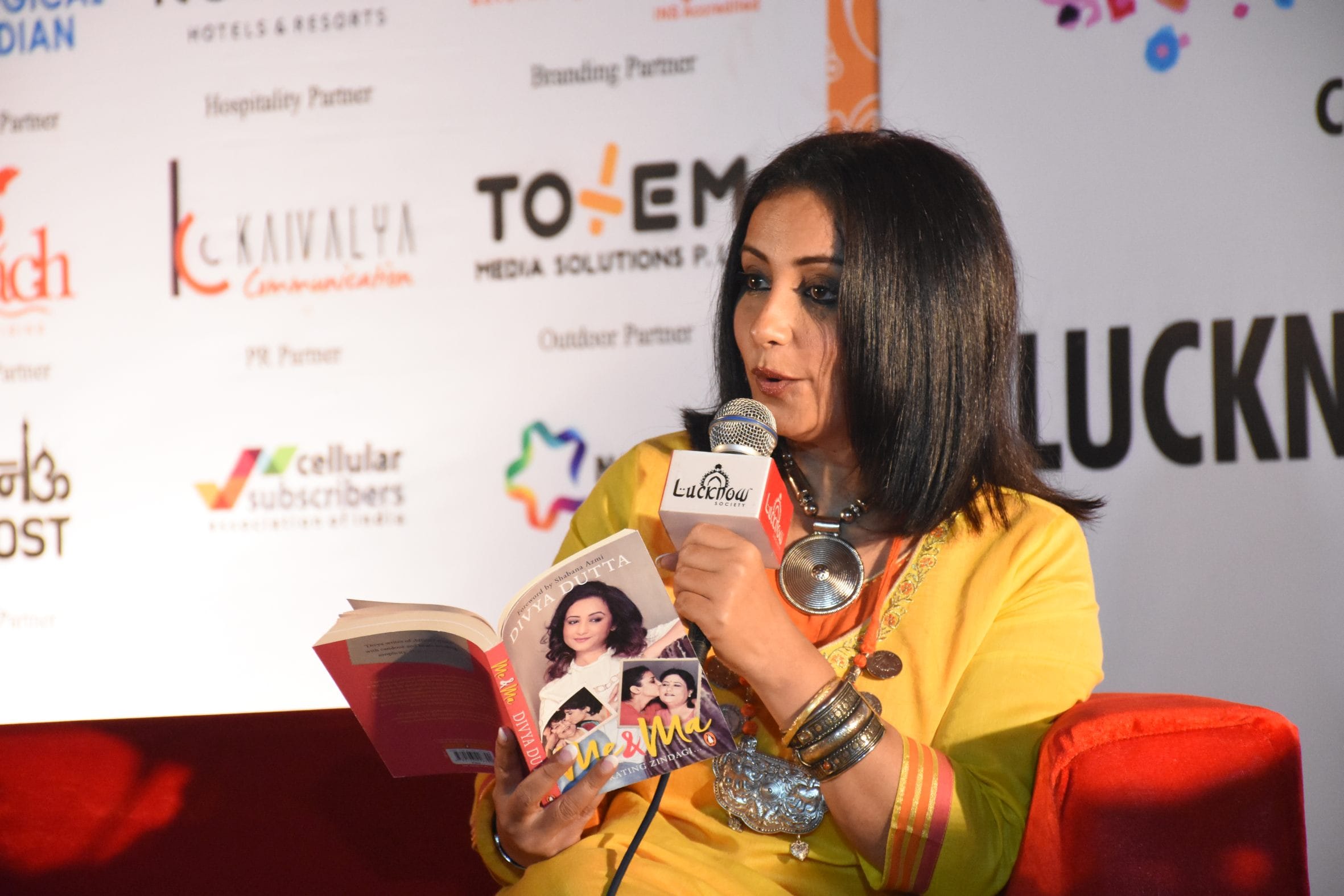 actress divya dutta in lucknow