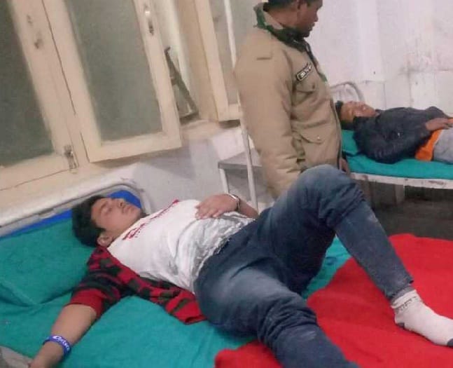Youth killed in scooty and vehicle collision