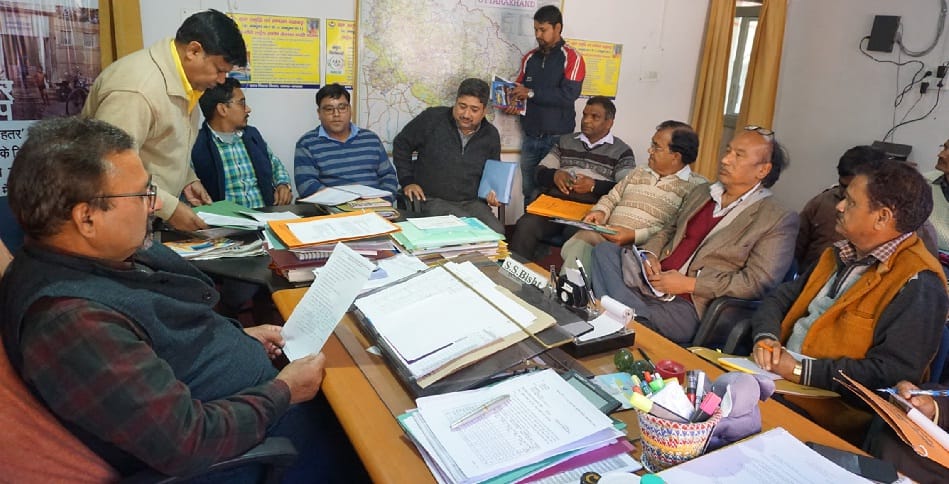 Prepare five year data base of selected villages: CDO