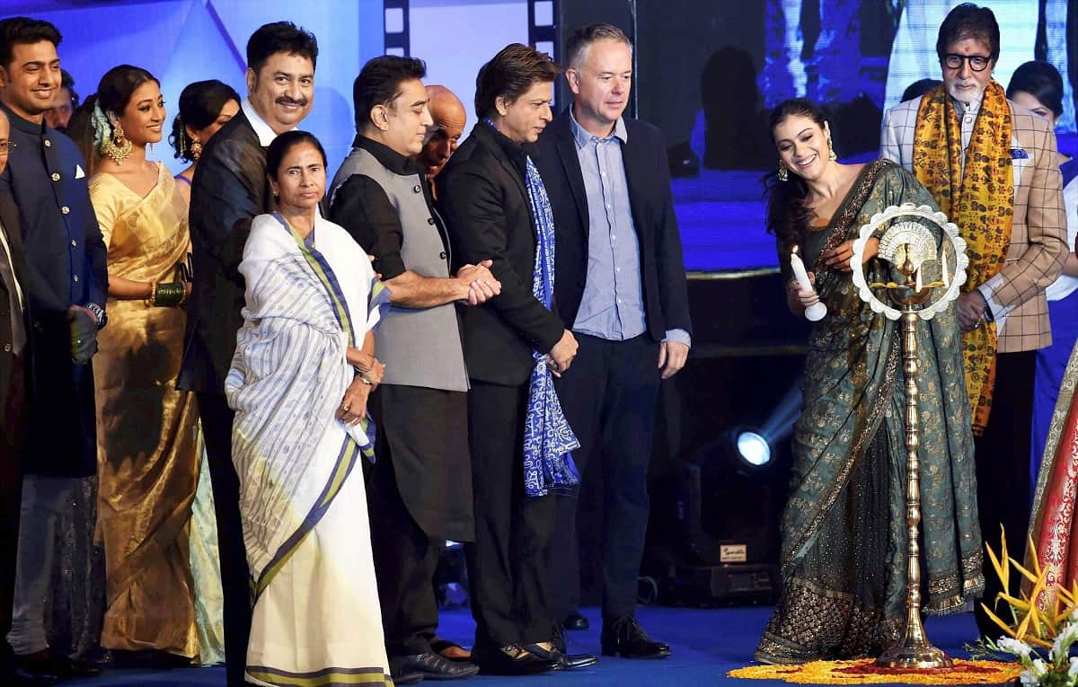 Kamal Haasan and Mamta Banarjee meeting in Kolkata 