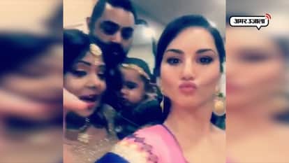 Sunny Leone enjoying the wedding of her sister in canada 