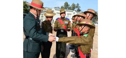 Solan gorkha regiment passing out parade
