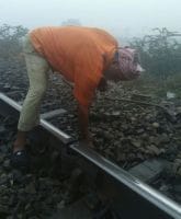 कीमैन की तत्परता से बचा रेल हादसा