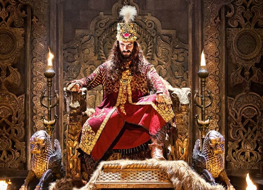 Film Padmavati Third Poster Featuring Ranveer Singh As Alauddin Khilji Released