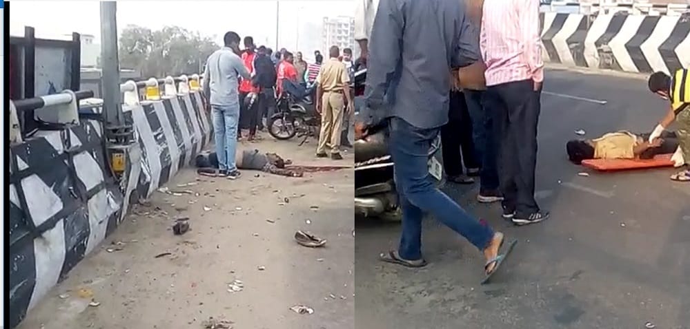 two youth died on the spot on sodala elevated road in jaipur 