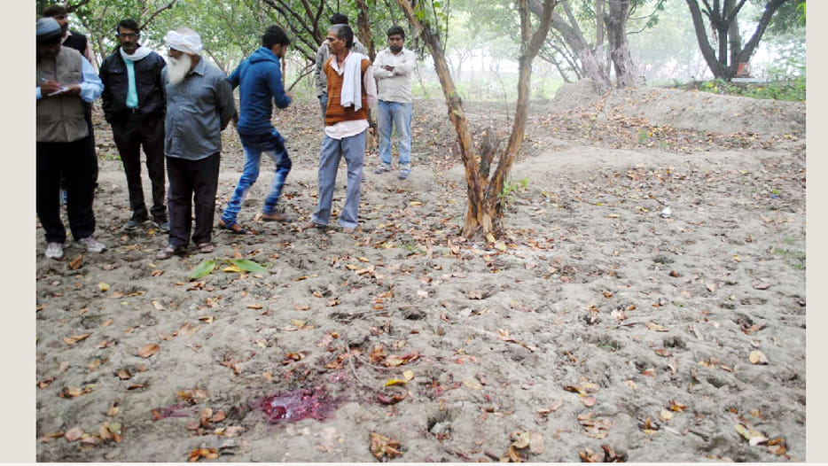 pujari was killed brutaly