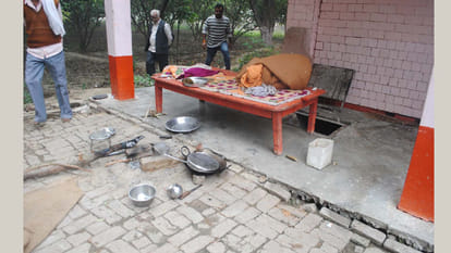 pujari was killed brutaly