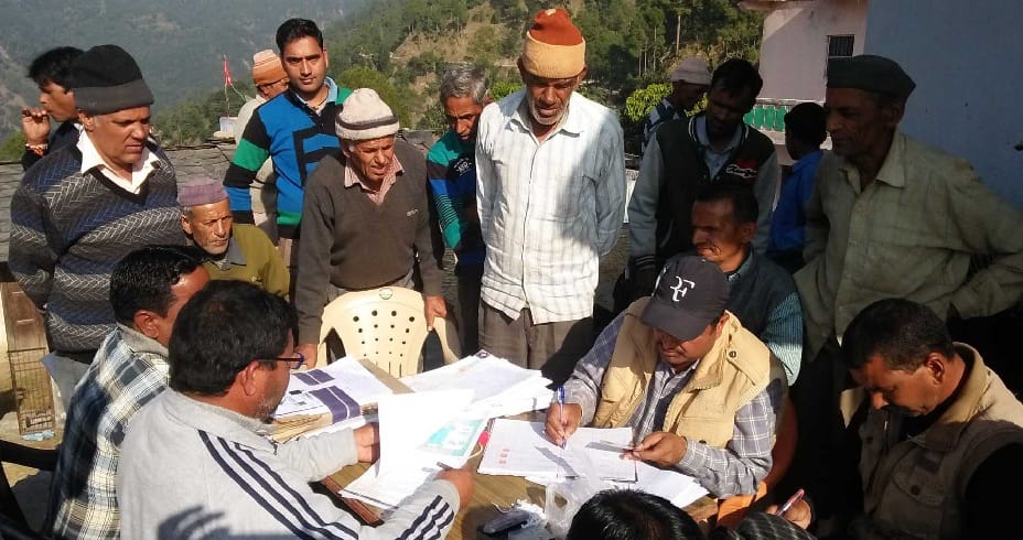Compensation to affected farmers on second day