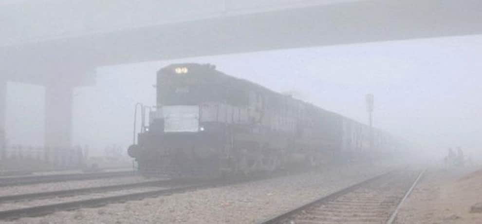 express trains cancelled  due to fog in uttarakhand