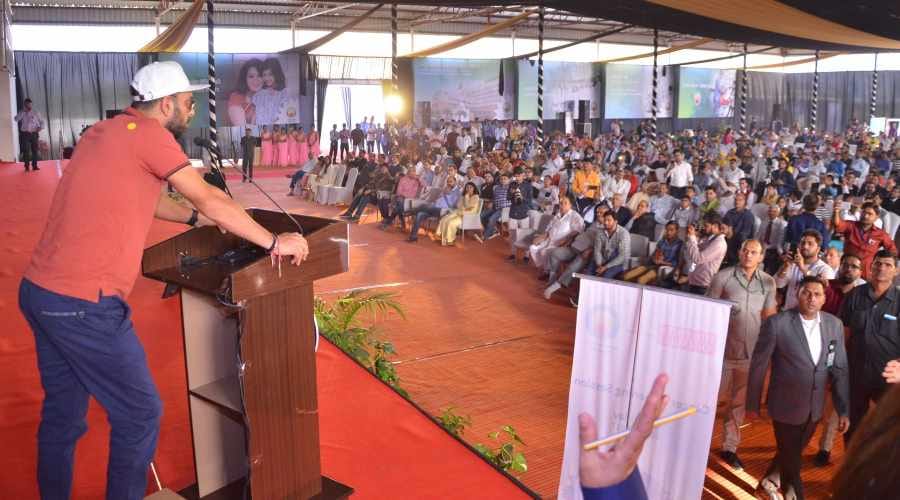 yuvraj singh in mathura told about his selection to indian cricket team