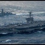 US and South Korea started joint naval exercises in the sea