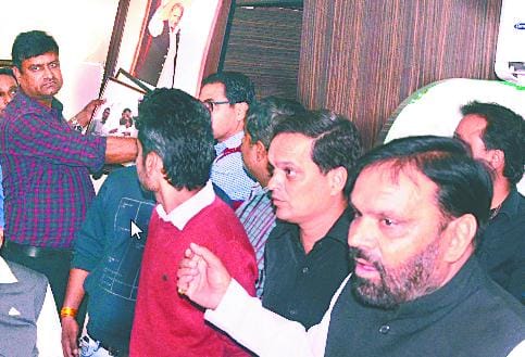 Dr. Anil Sharma told the SP bye