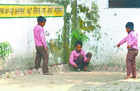 Masabab jaat diat ... and the children started chanting