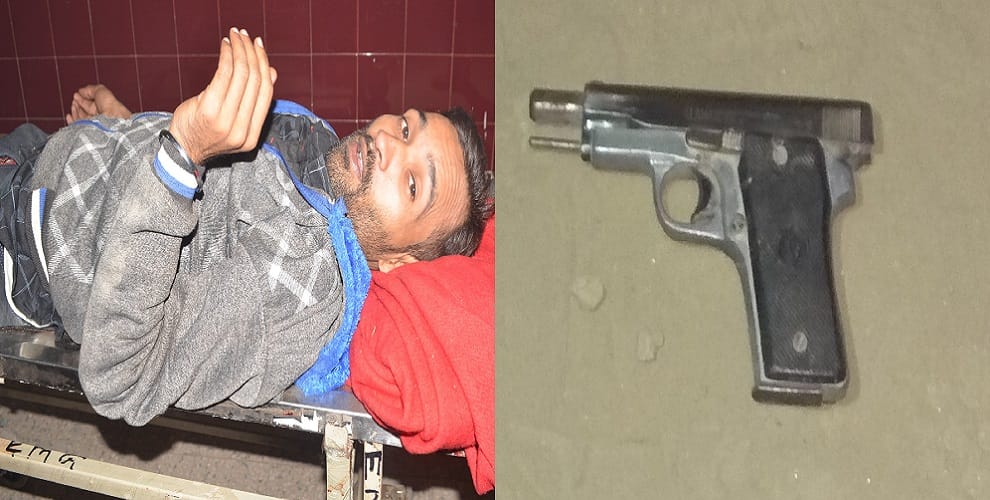Arrested in an encounter, officer shot in the leg