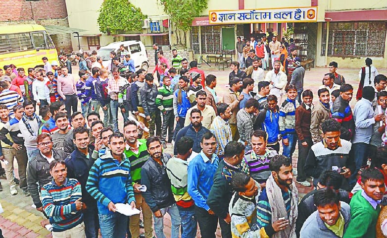 More than two thousand examiners took the exam