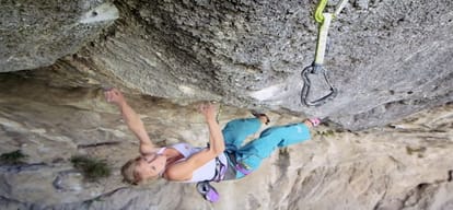 Woman reached the toughest rock in the world