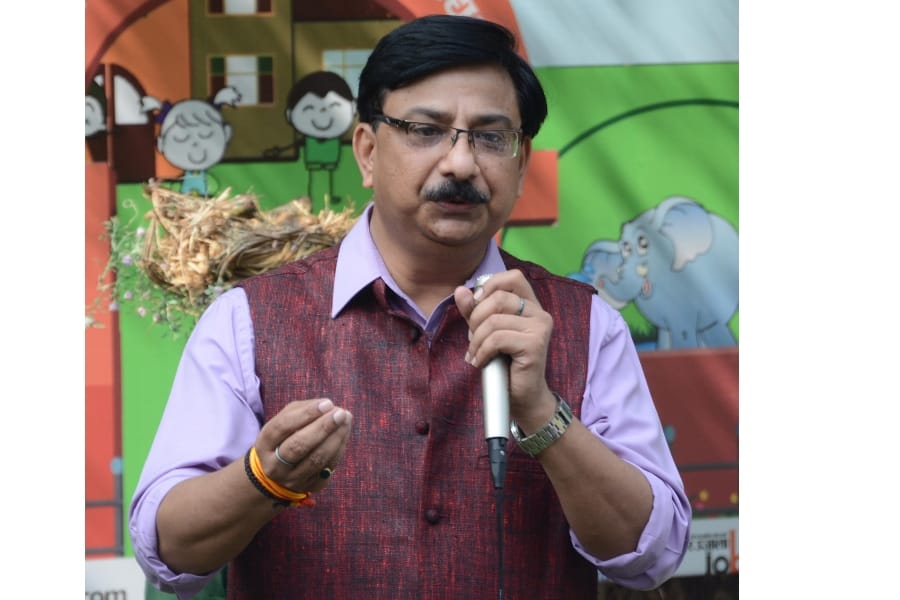 Crow care day in zoo in Lucknow.