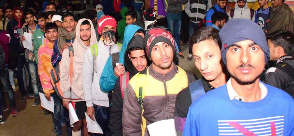 indian army recruitment rally in una himachal