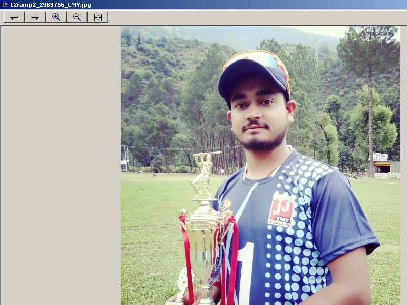 भारतीय दिव्यांग क्रिकेट टीम में रिंटू का चयन
