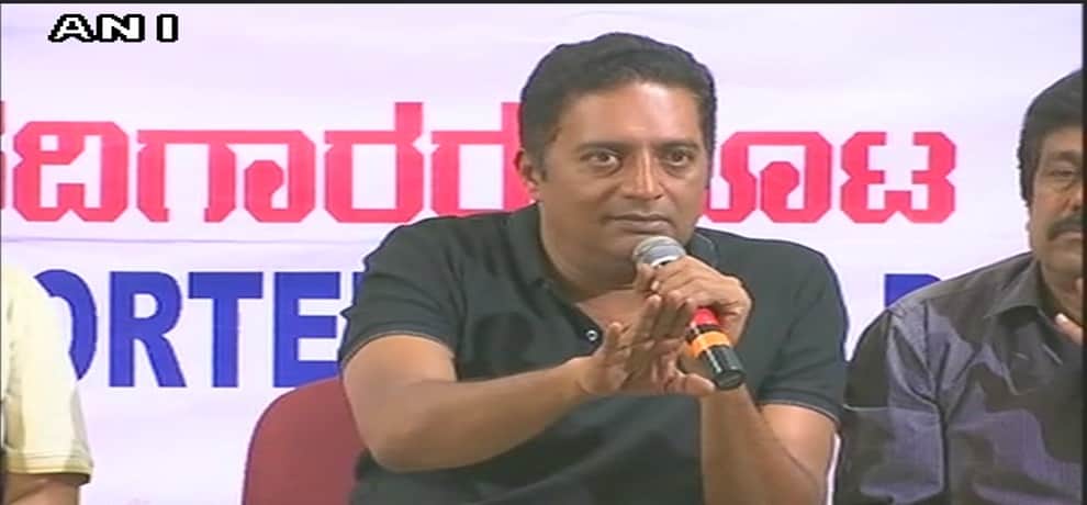 Prakash Raj clarifies his comment on actors in politics