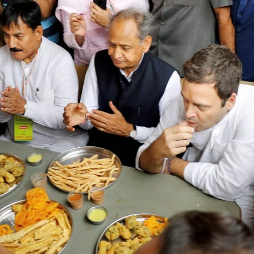 Rahul Gandhi's Gujarat visit Focuses On Temple Visits