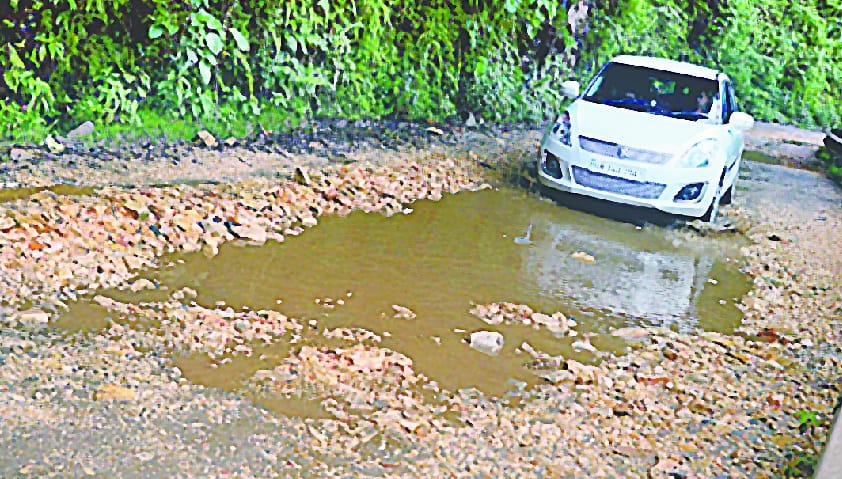 Many roads now threaten to fall