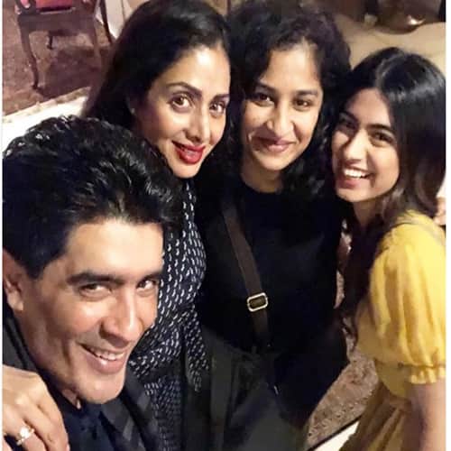 This is how Bony Kapoor celebrate his birthday with Jhanvi khushi and sridevi