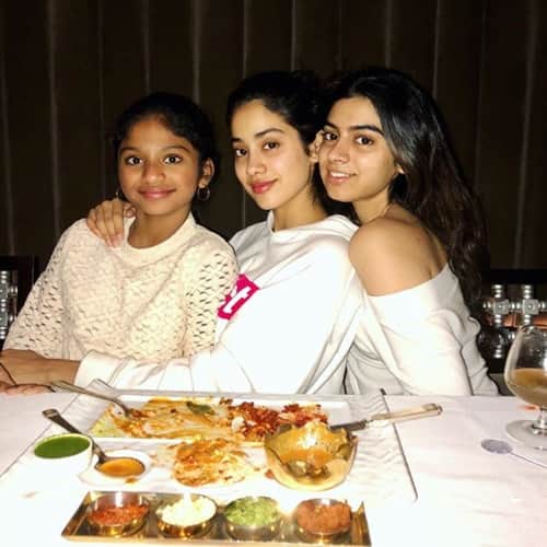 This is how Bony Kapoor celebrate his birthday with Jhanvi khushi and sridevi