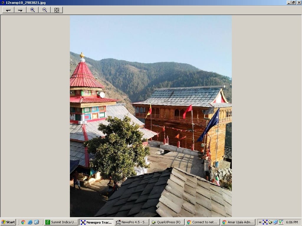 खुडीजल मंदिर की प्राण प्रतिष्ठा 16 को