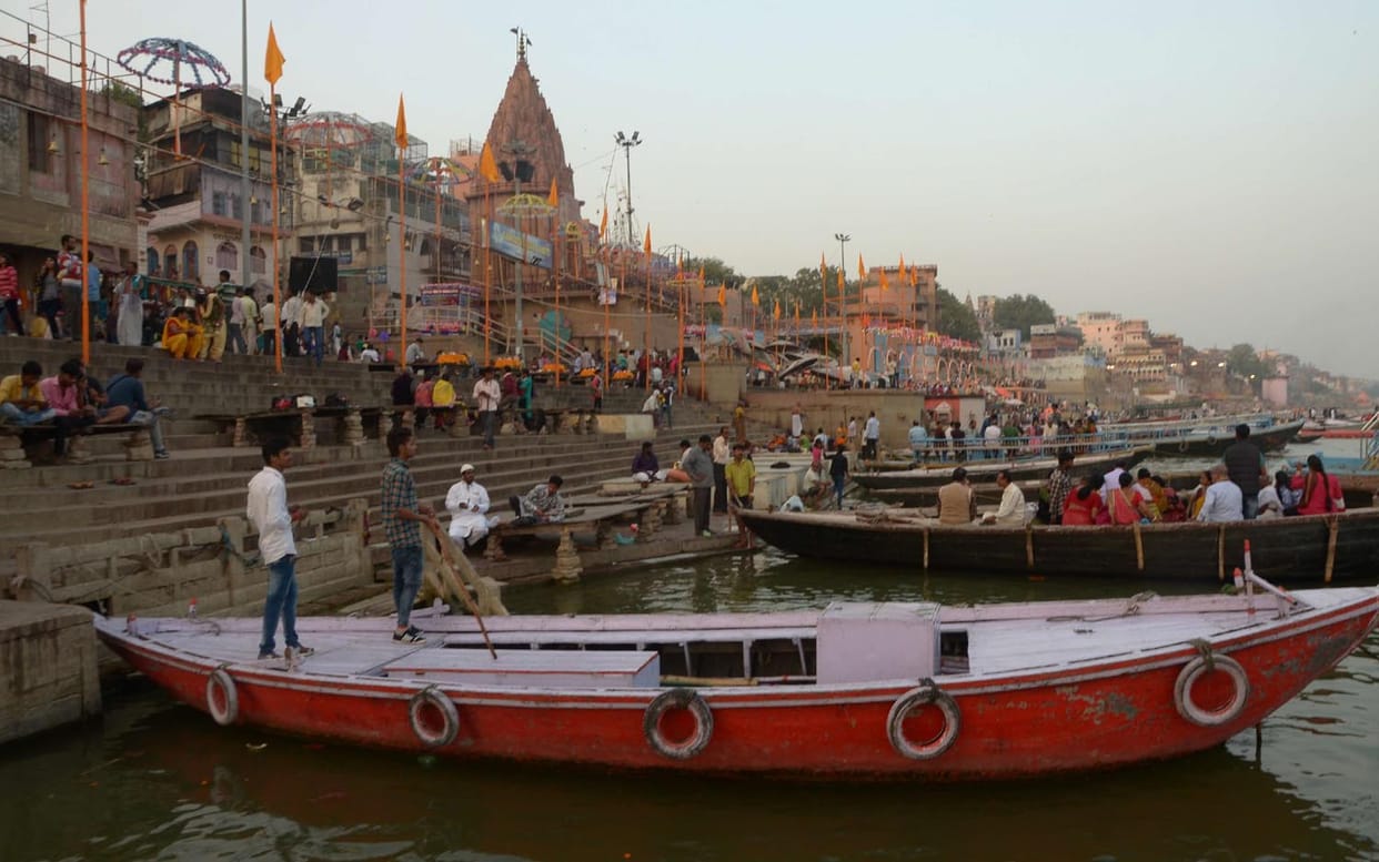 varanasi get relief from smog
