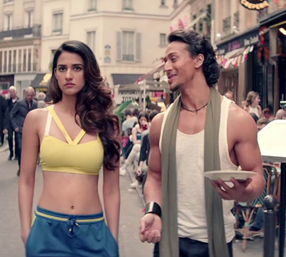 actress disha patani went to long drive along with her boyfriend tiger shroff