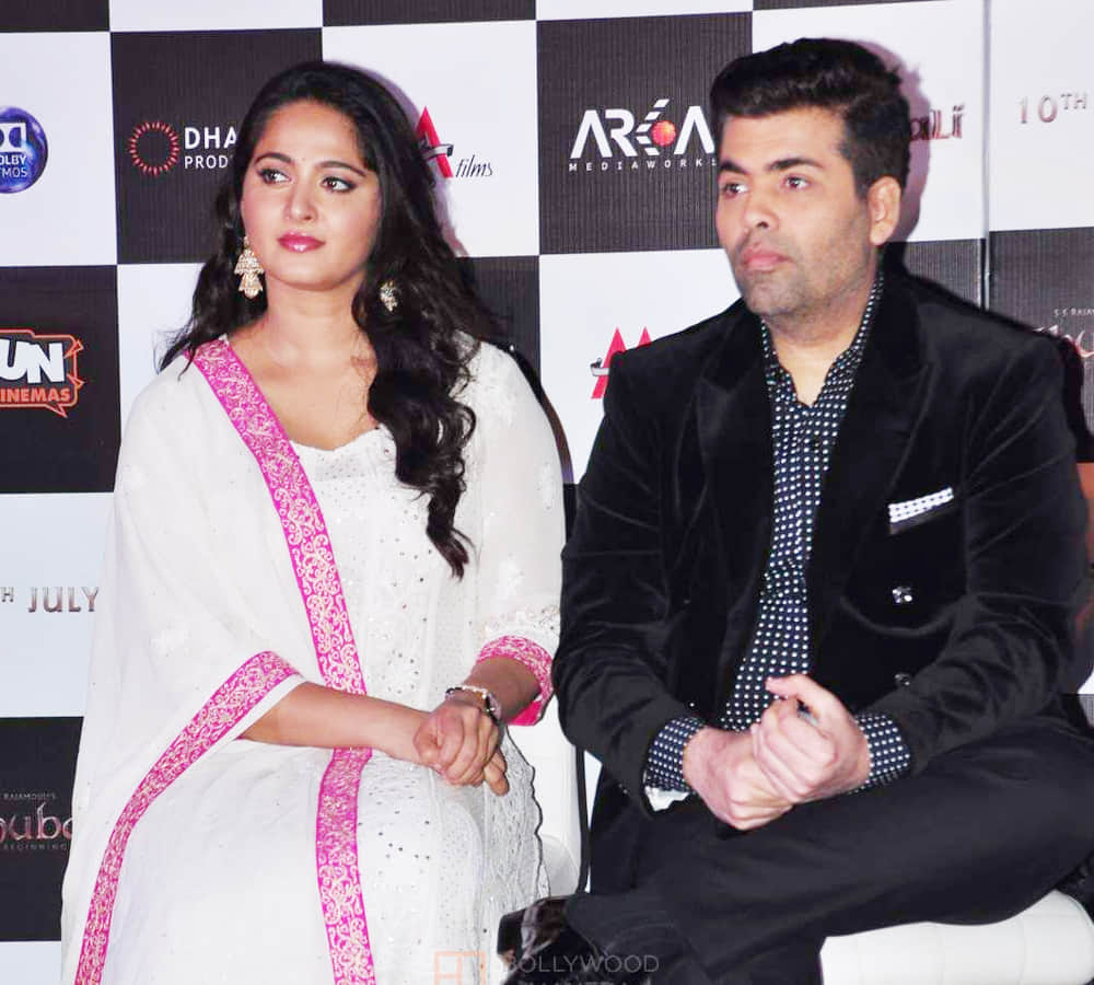 Anushka Shetty turns down an offer by Karan Johar reason might be prabhas