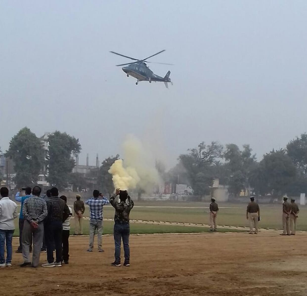 Wrong signal to Deputy CM helicopter
