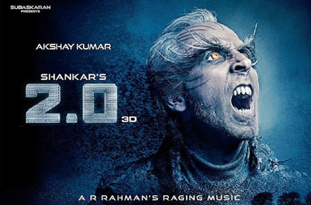 Akshay kumar and Rajnikanth starrer robot 2 to be released on april 2018