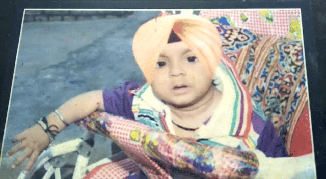 one four year child die in a accident in alwar