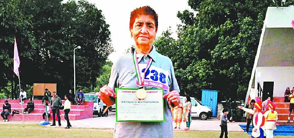 75 years old athlete vidyawati story