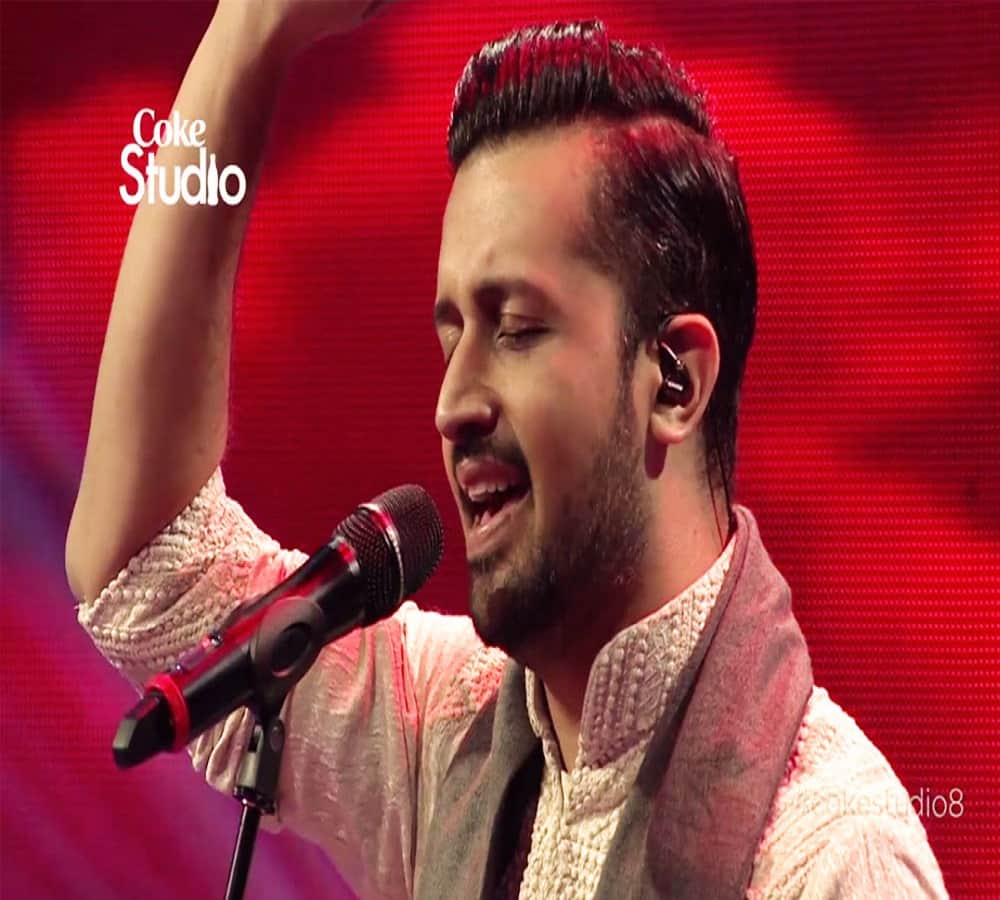 atif aslam tajdar e haram song of pakistan coke studio is becoming famous