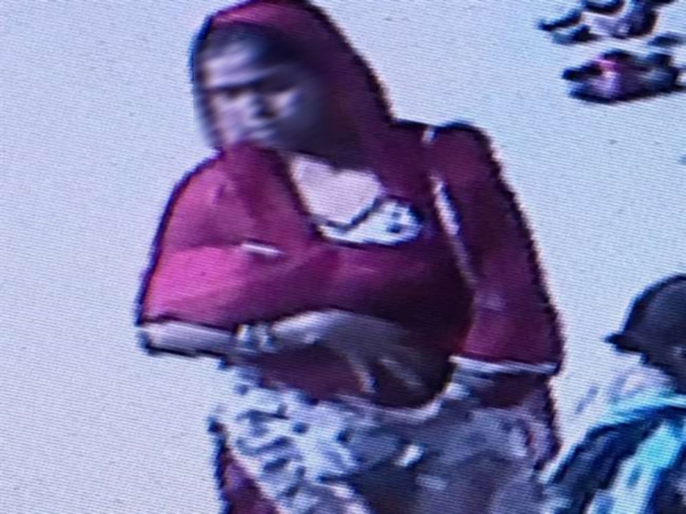 woman stolen newborn incident captured in cctv camera