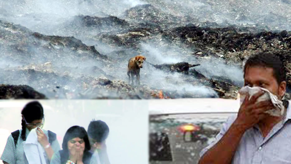 heavy pollution in kanpur