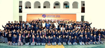Graphic Era made a record of placement selection
