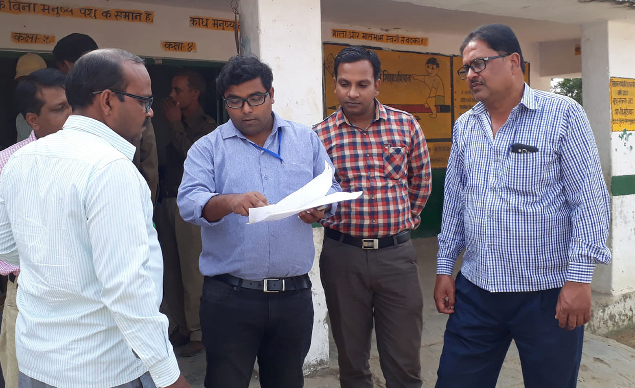 sdm inspected voting center