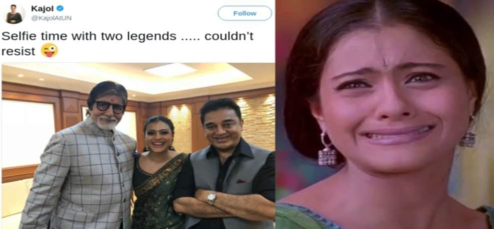 Kamal Haasan reacts on Kajol getting trolled over a selfie case