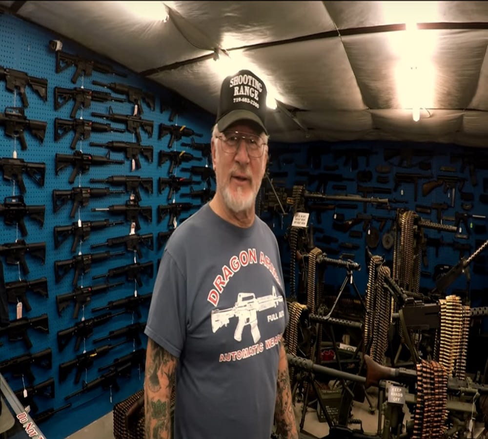 The person who has the most weapons in the world