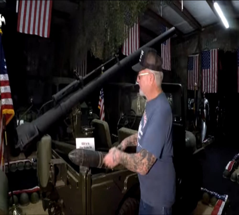 The person who has the most weapons in the world