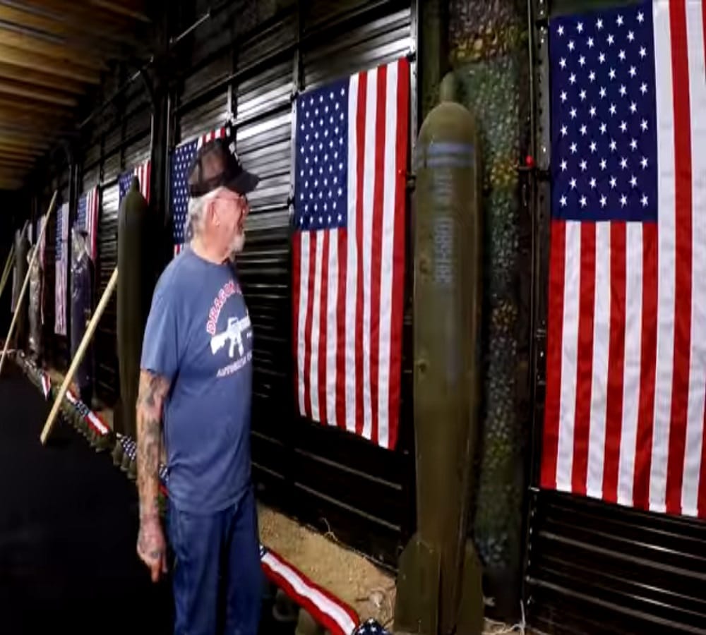 The person who has the most weapons in the world