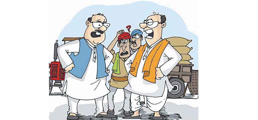 himachal assembly election 2017 action against rebellion in congress and bjp