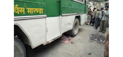 Himachal Kangra 6 year old girl dies after being run over by private bus